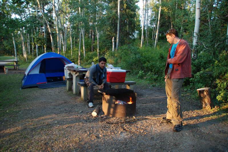 Campement Elk Island